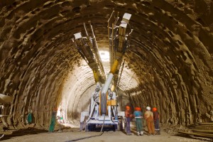 Строительство тоннеля: начало работ