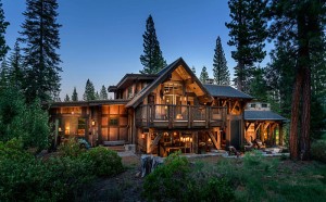 уютный деревянный дом