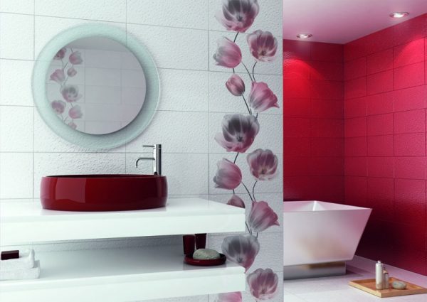Выбор цвета плитки для ванной комнаты