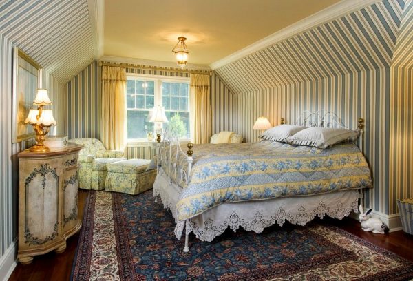 Дизайн спальни – английская классика