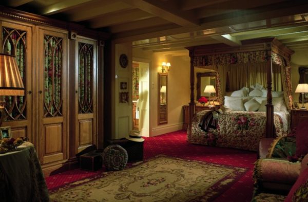 Викторианский стиль спальни