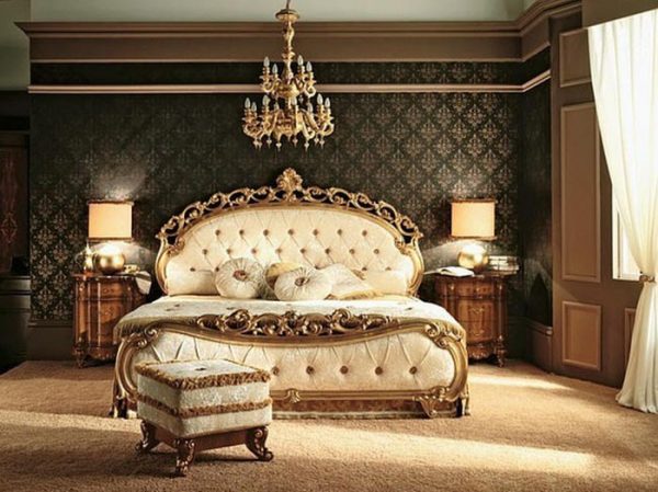 Дизайн спальни в итальянском стиле (71 фото)