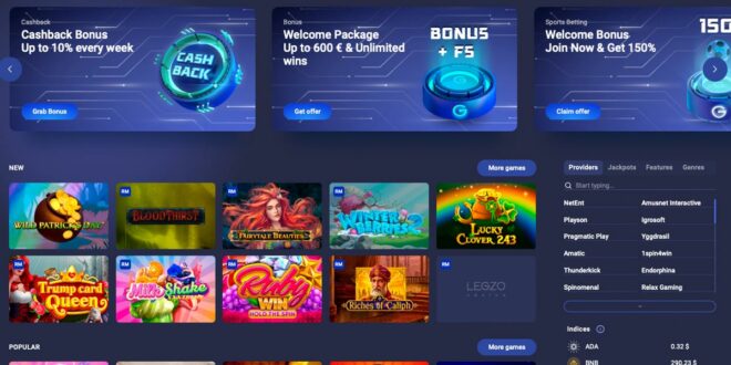 legzo casino website